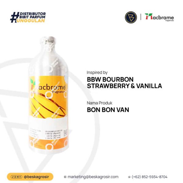BON BON VAN - BBW BOURBON STRAWBERRY & VANILLA