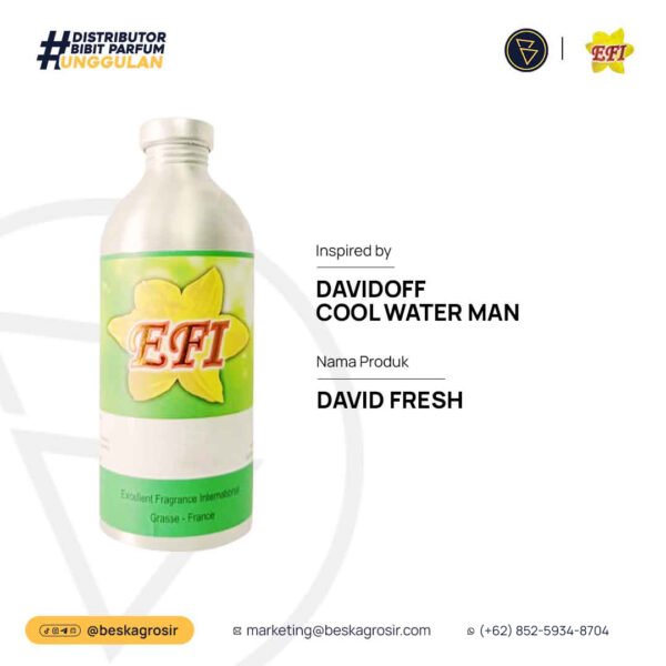 DAVID FRESH - DAVIDOFF COOL WATER MAN