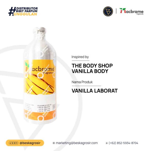 VANILLA LABORAT - BODY SHOP VANILLA BODY