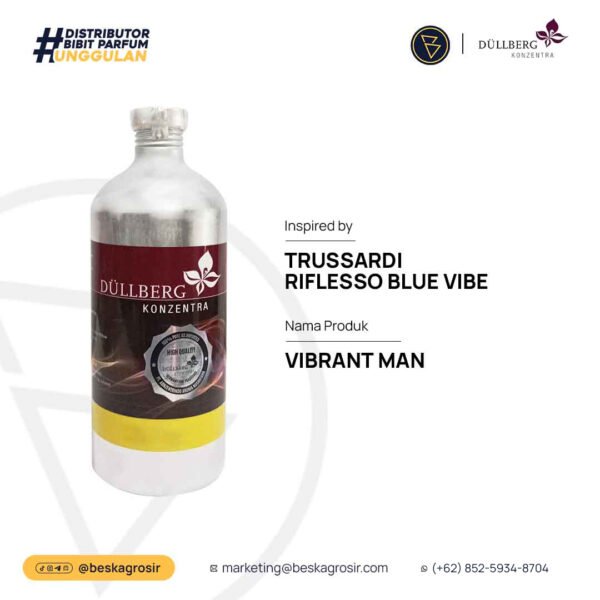 VIBRANT MAN - TRUSSARDI RIFLESSO BLUE VIBE