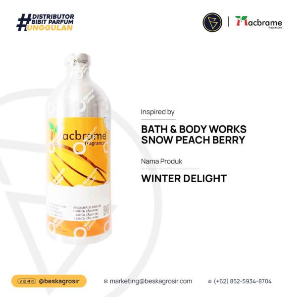WINTER DELIGHT - BBW SNOW PEACH BERRY